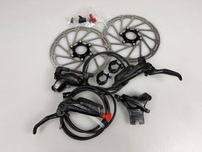 SRAM Code RS Schreibenbremsen Set VR+HR E-Bike incl Bremsscheiben 180 mm