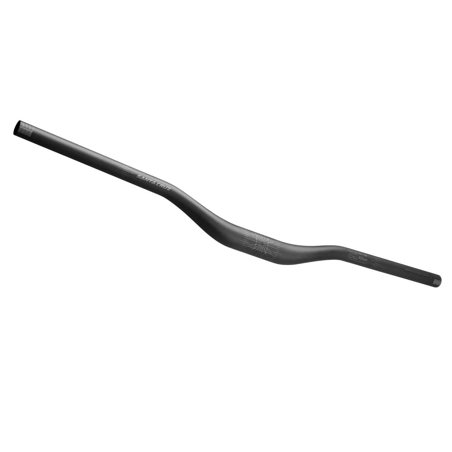SANTA CRUZ CARBON LENKER RISER BAR 800 MM Ø 35 MM 35 MM RISE