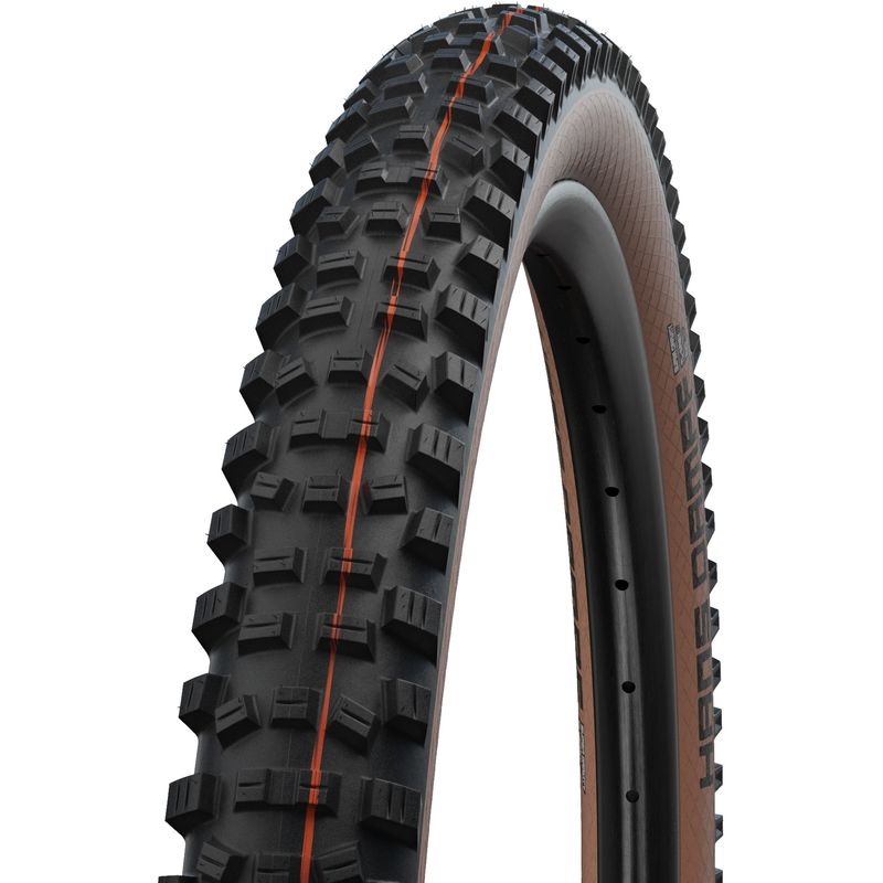 Schwalbe Hans Dampf Faltreifen - Evolution 27.5x2.35" | Addix Soft | Super Trail | TLEasy  | Bronze