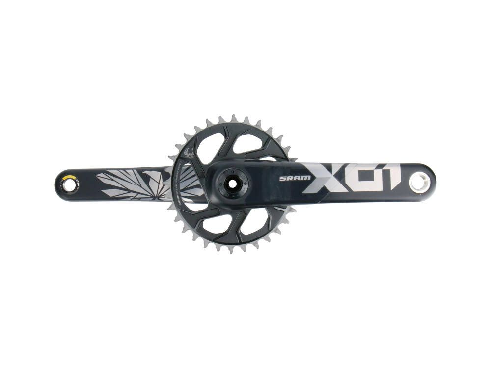 SRAM X01 Eagle DUB Kurbel 1x12 | X-SYNC 2 Direct Mount Kettenblatt 32 Zähne SuperBOOST+ | schwarz