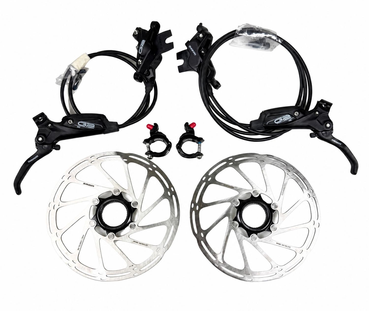 SRAM G2 RS Scheibenbremsen Set VR+HR incl Scheiben &amp;Matchmaker