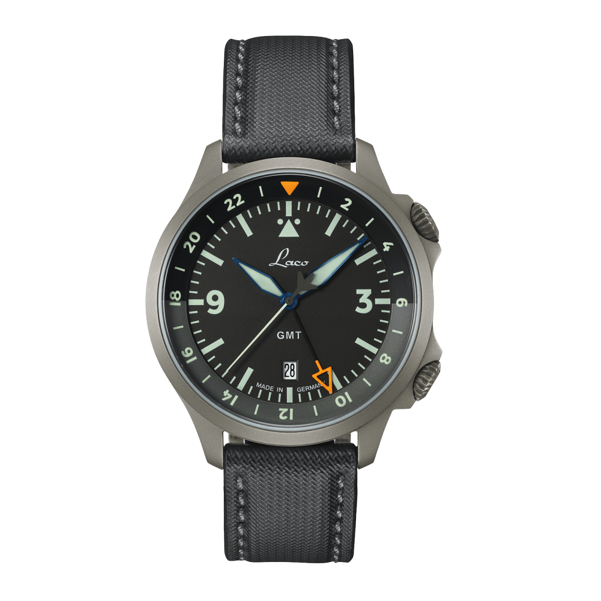 Laco FRANKFURT GMT SCHWARZ 862120.2