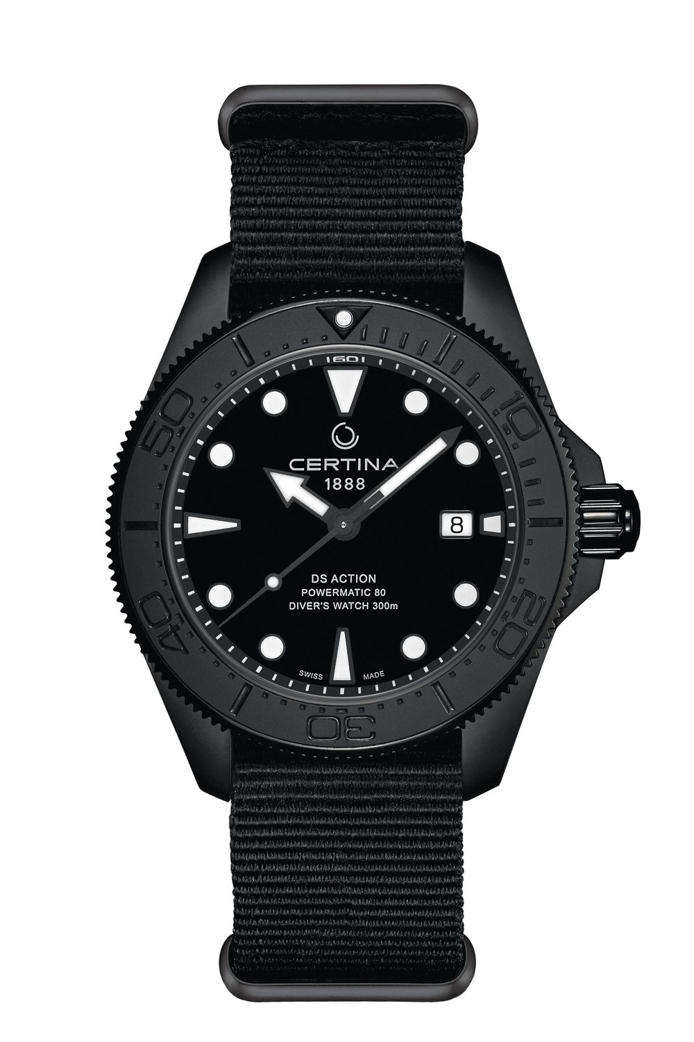 Certina DS Action Diver 43mm Powermatic 80 C032.607.38.051.00