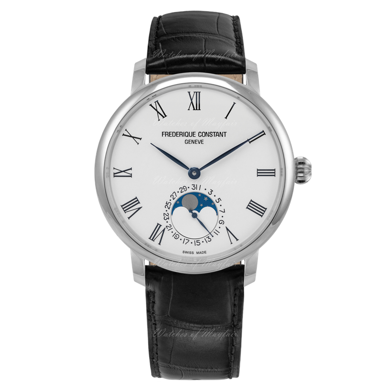 Frederique Constant Slimline Moonphase Manufacture FC-705WR4S6 Frederique Constant Slimline Moonphase Manufacture FC-705WR4S6
