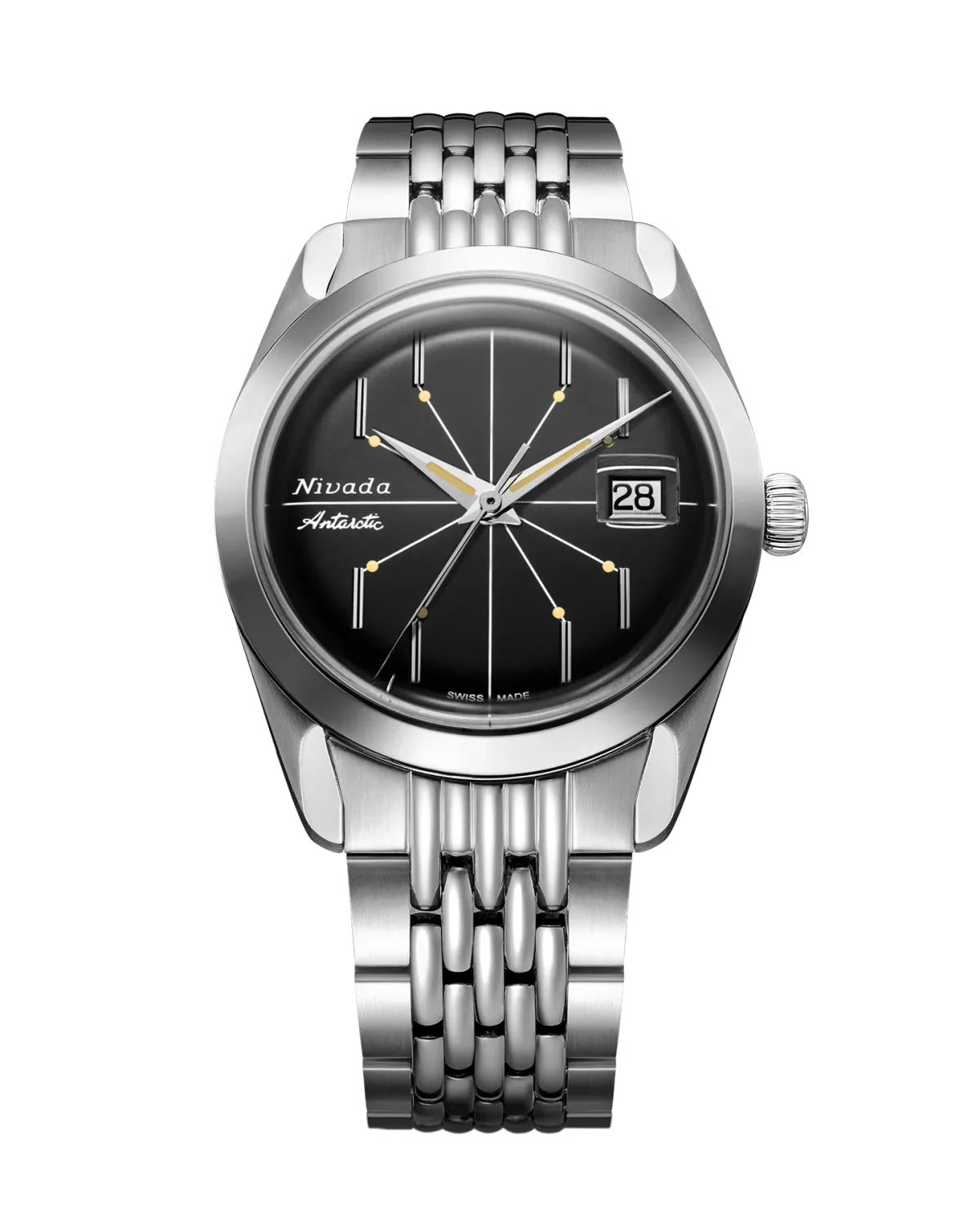 Nivada ANTARCTIC SPIDER BLACK 38mm 32072A04