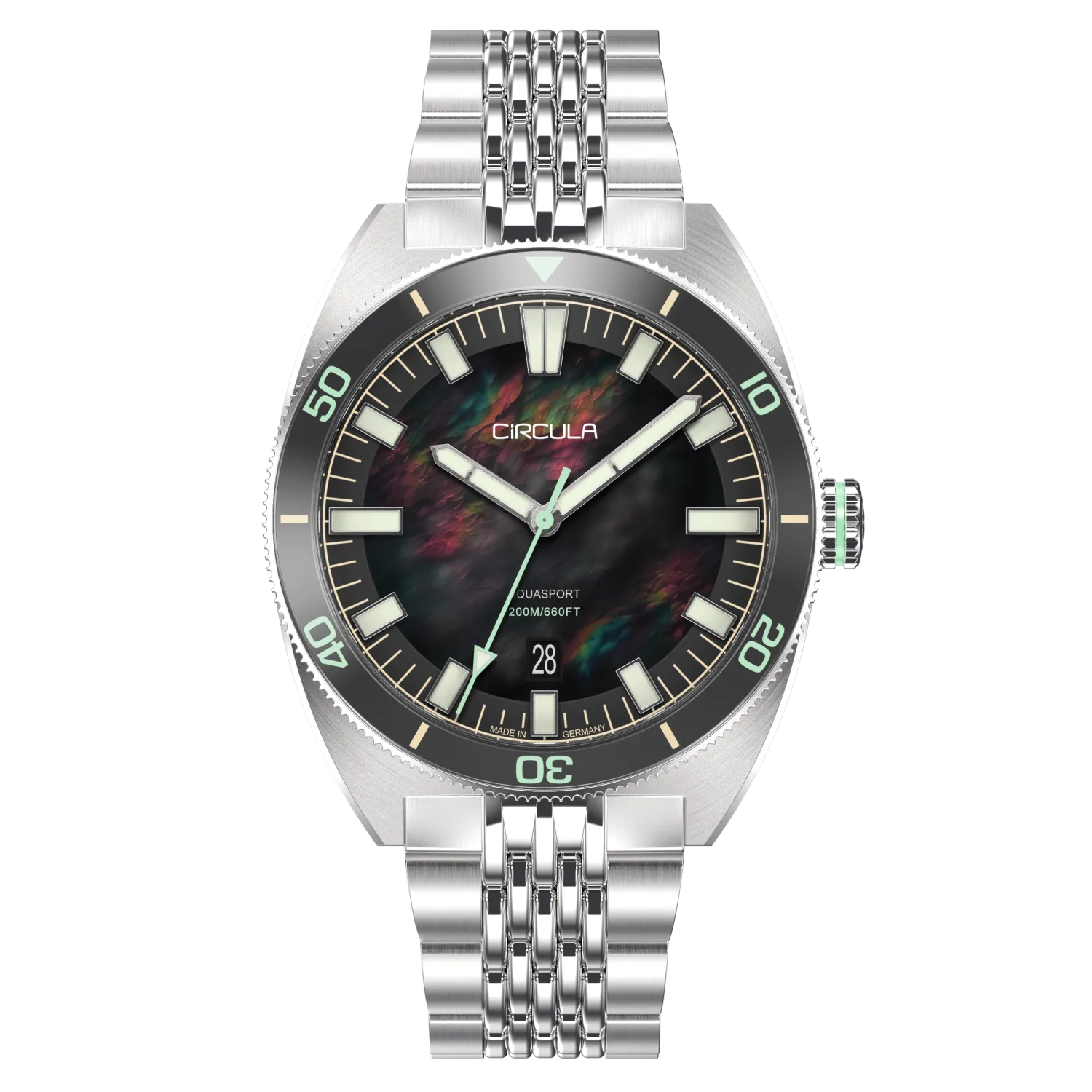 Circula AquaSport II – Mother of Pearl – Limited Edition SE-ST-PP+SH-A Circula AquaSport II – Mother of Pearl – Limited Edition SE-ST-PP+SH-A
