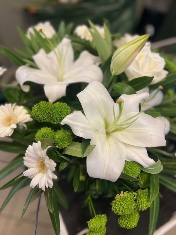 BOUQUET VARIE BLANC