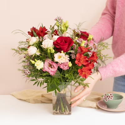 Déclaration et son vase offert