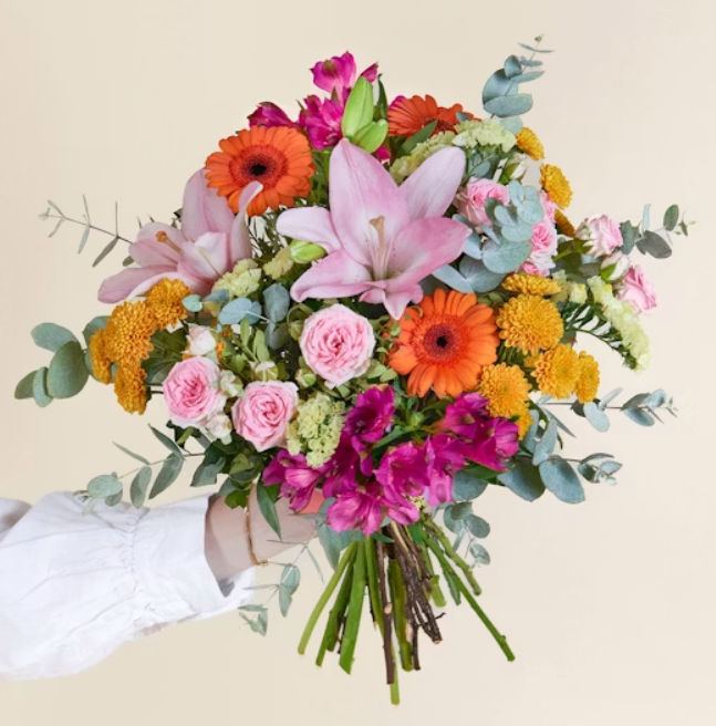 Bouquet Fleurs Champêtre Multicolore
