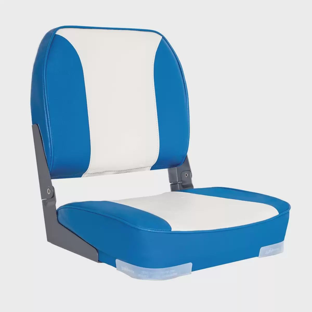 Seat Deluxe Folding Blue  White