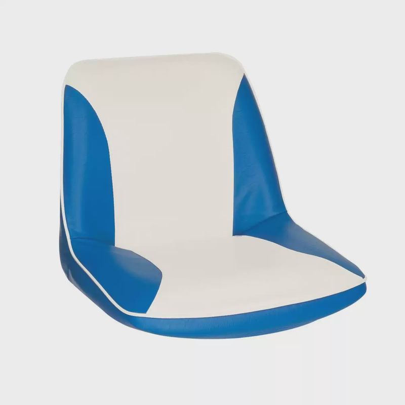 Seat - Covered Seat Blue white