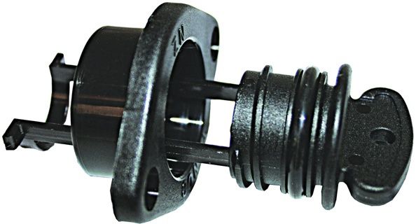 Drain Plug Med. 25mm Black