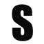 Black Rego Letter S