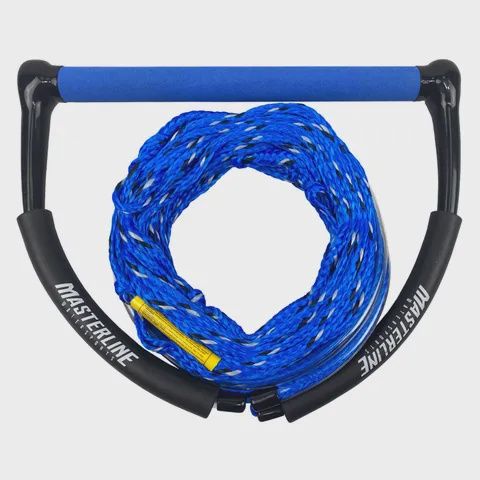 Masterline Elite Blue65&#39; Wakeboard 3 Loop Rope