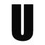 Black Rego Letter U