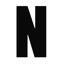 Black Rego Letter N