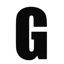 Black Rego Letter G