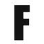 Black Rego Letter F