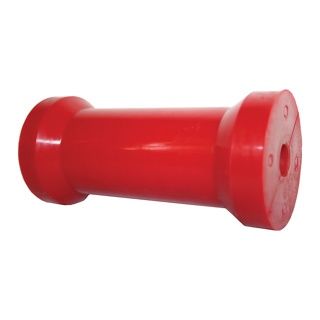 Roller Keel 8 In Poly Red Cotton Reel
