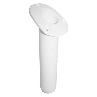 Rod Holder-lge Plas. White