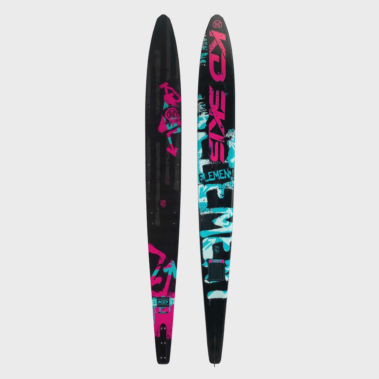 Kd Neon Ladies 66&#39;&#39; Water Ski-with axcess Bindings