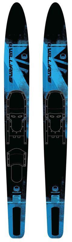 WILLIAMS SHAPED DOUBLE 67&quot;  WATER SKI&#39;S