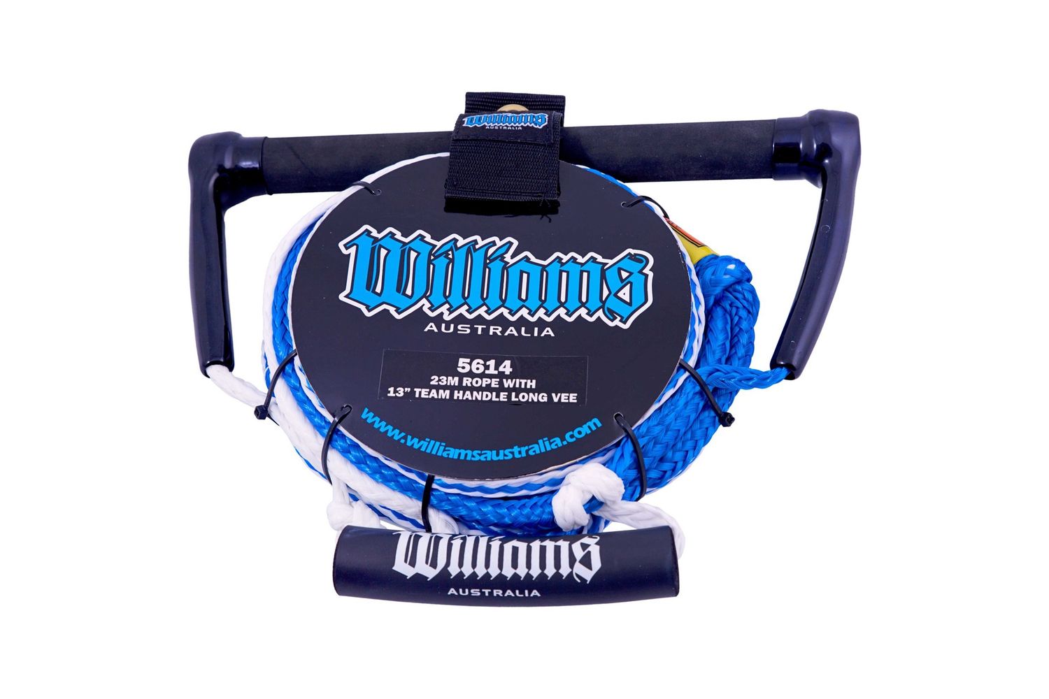 WILLIAMS SPORTS SERIES ROPE 75FT. 13&quot; TEAM HANDLE