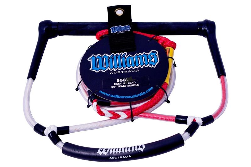 WILLIAMS EASY UP LEAD 15&quot; TEAM HANDLE 5-LOOP ROPE