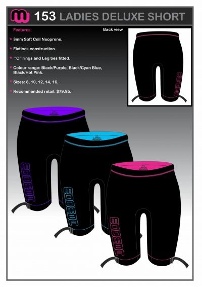 Moomba Ladies Ski Shorts