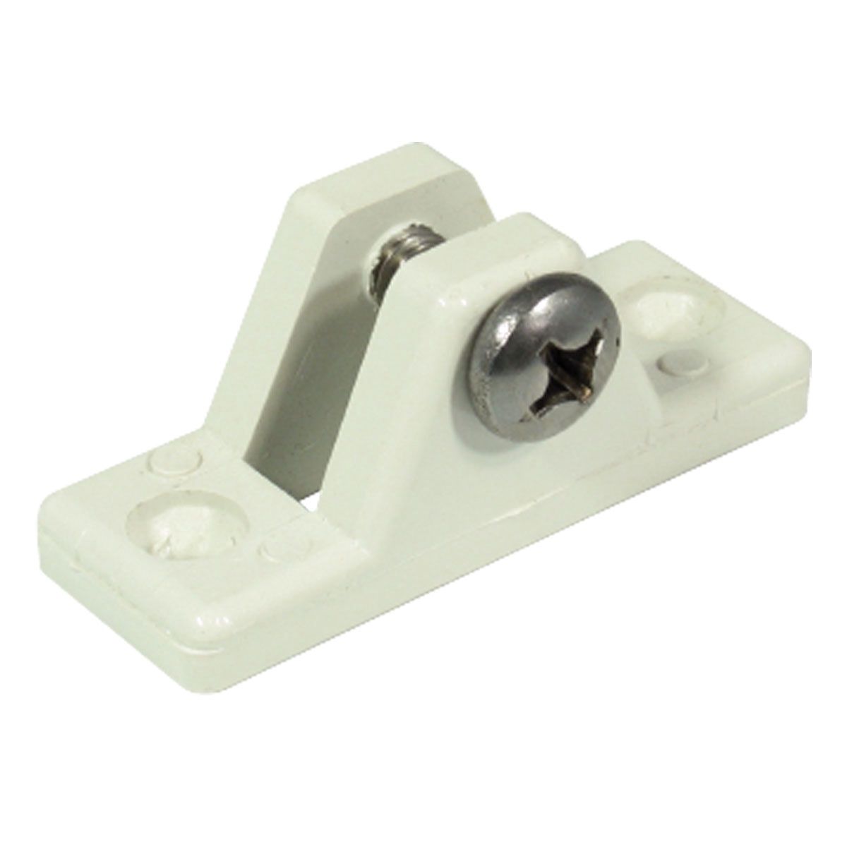 Canopy Deck Fitting, White
