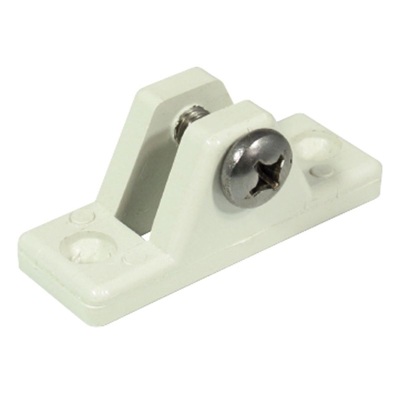 Canopy Deck Fitting, White