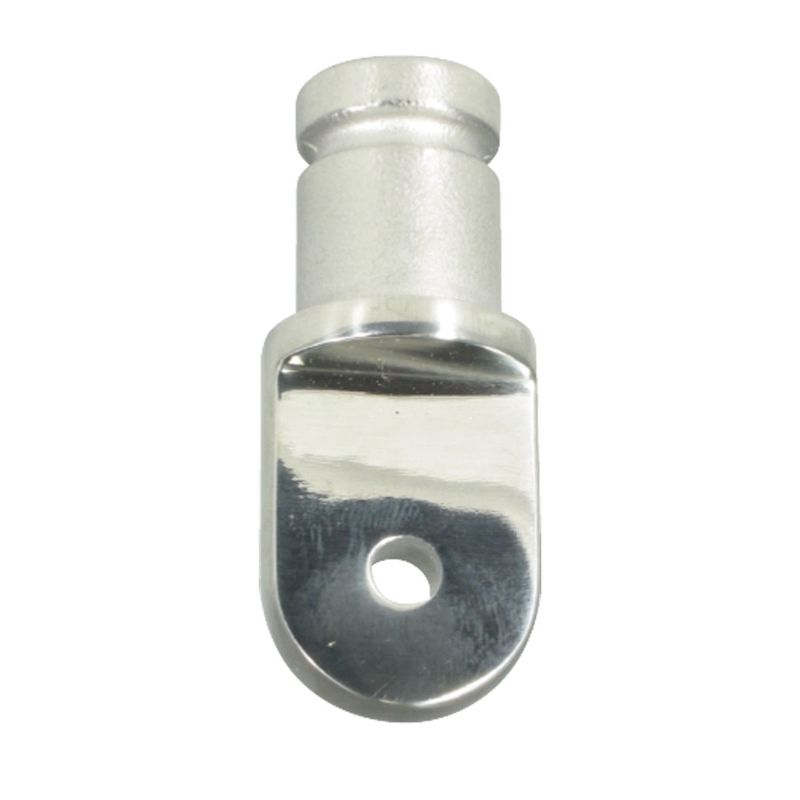 Canopy Bow End Stainless Steel 25mm