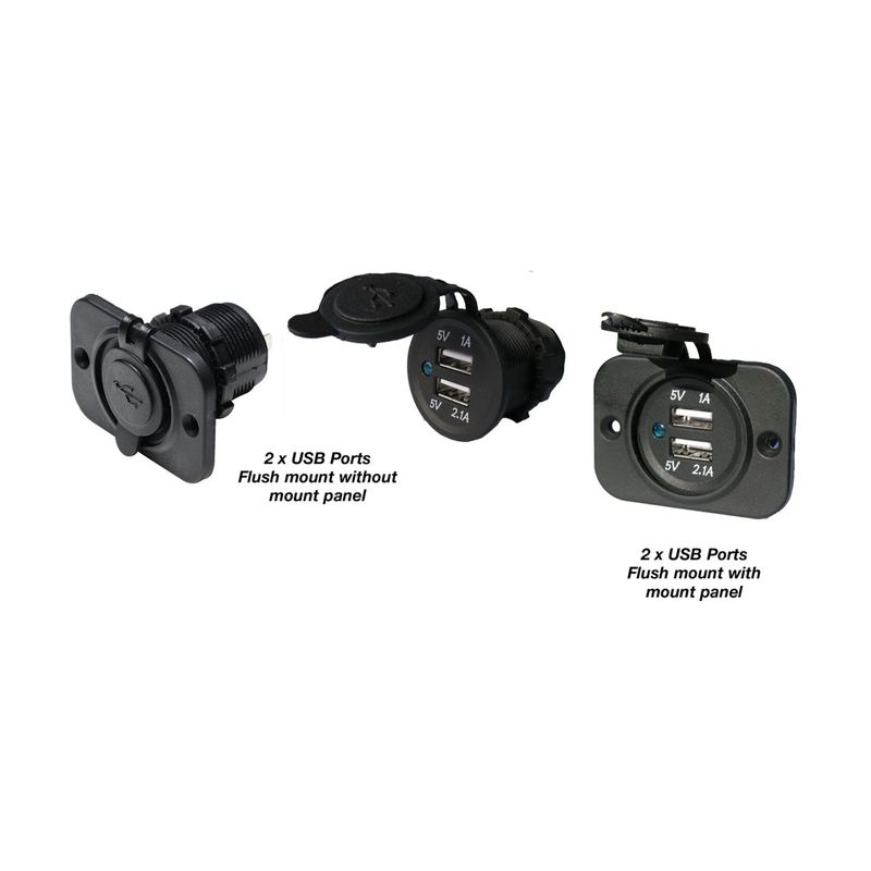 Flush Mount Usb Power Socket