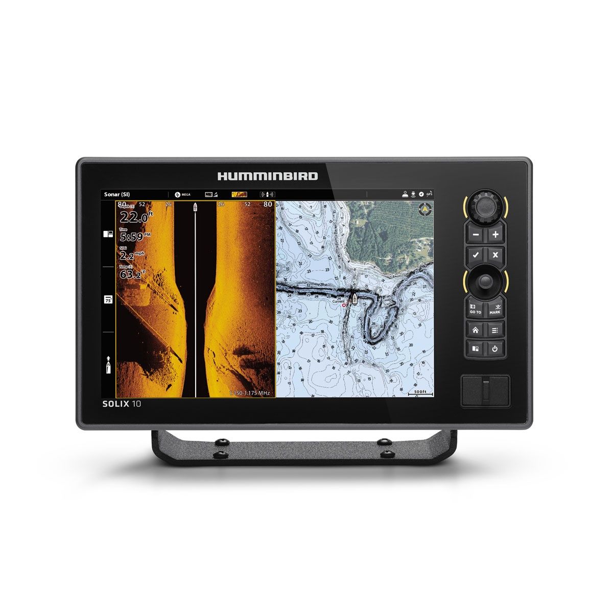 HUMMINBIRD SOLIX 10 FISHFINDER MSI+ G3 maps