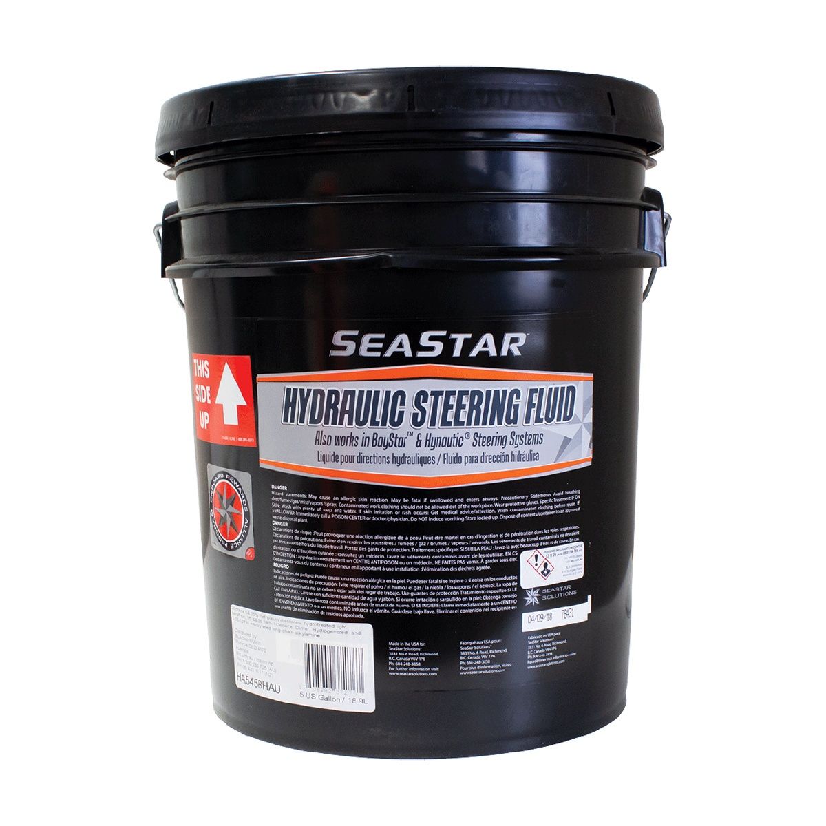 Seastar Hydraulic Steering Fluid 20 Ltr SOLD PER LITER