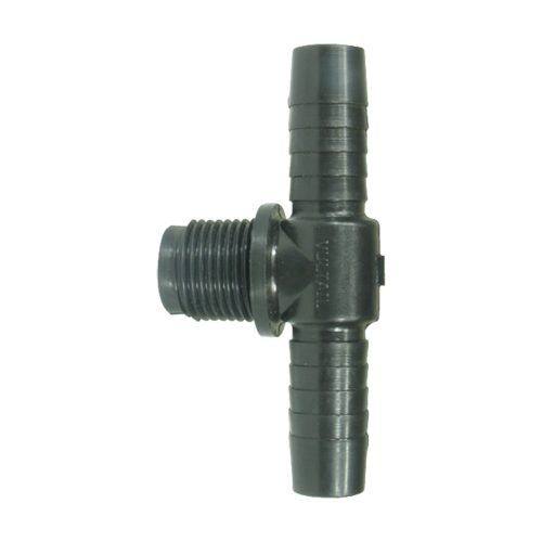 Hose Tail Poly Tee 19mm X 3/4 Bspm