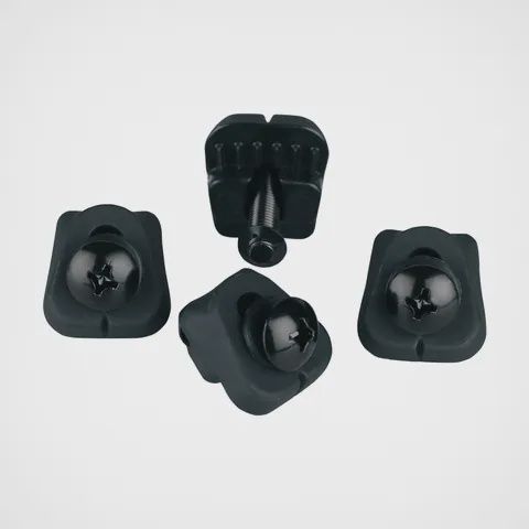BOOT BOLTS &amp; CLAMP SET PLASTIC WAKEBOARD