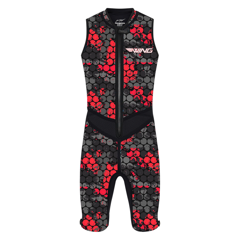 WING PRO BARFOOT SUIT 2XL- RED HELIX