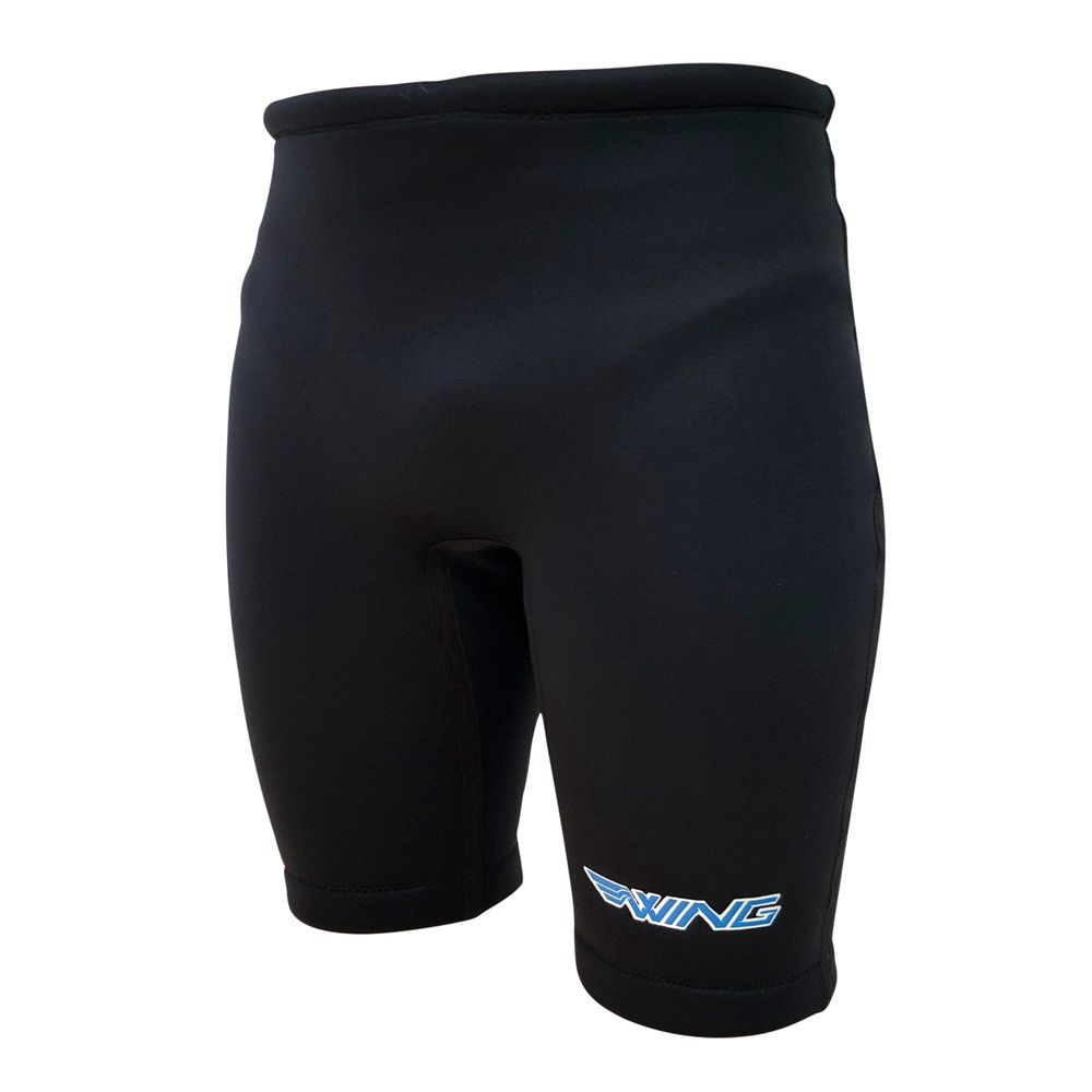 WING MENS 3MM SHORTS LARGE BLACK