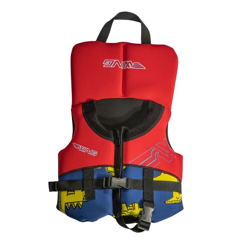 WING MAYHAM Jnr. 1-2 vest L50 Red Blue
