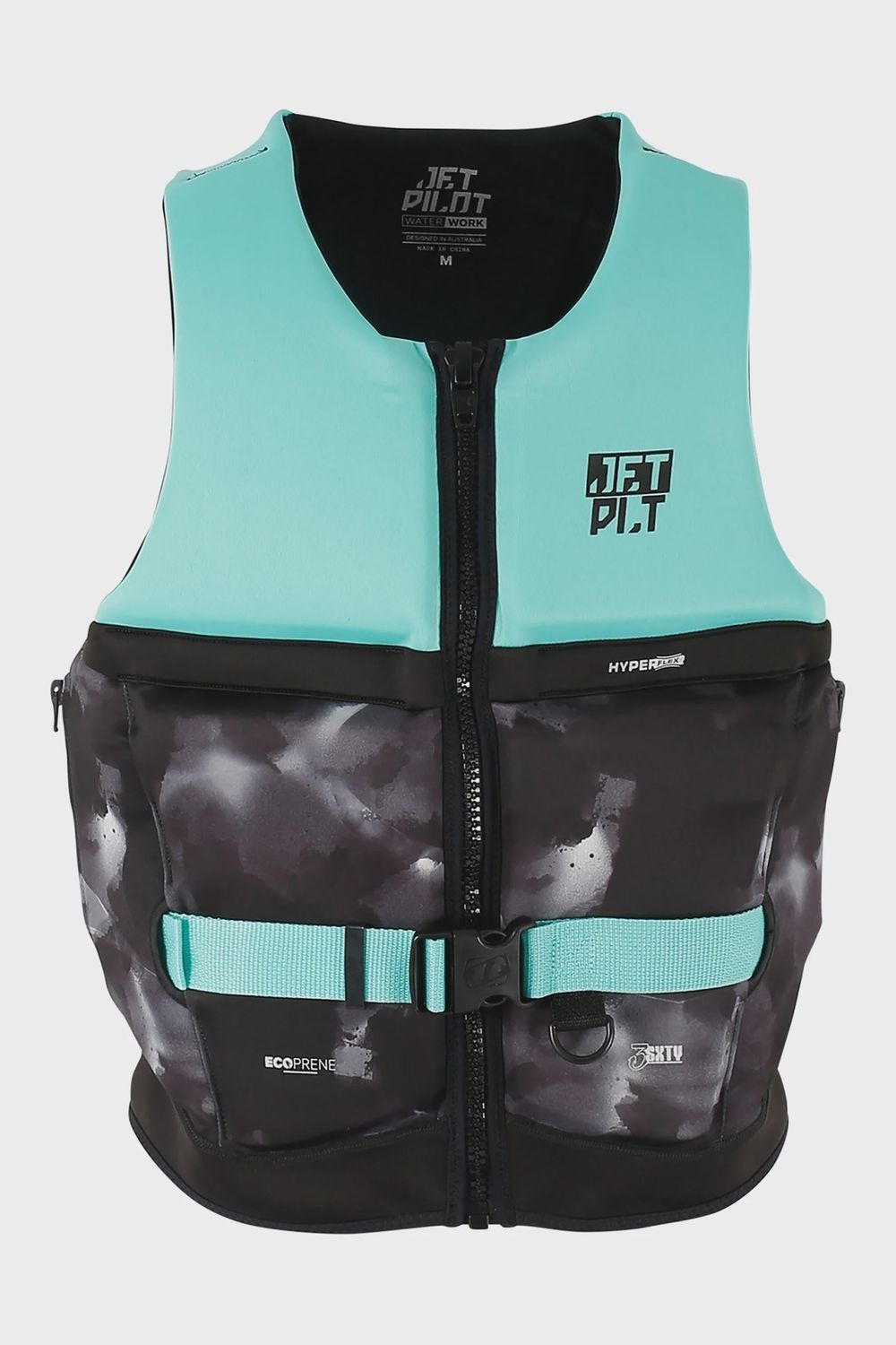JETPILOT 3 SIXTY HYPERFLEX VEST TEAL 4XL