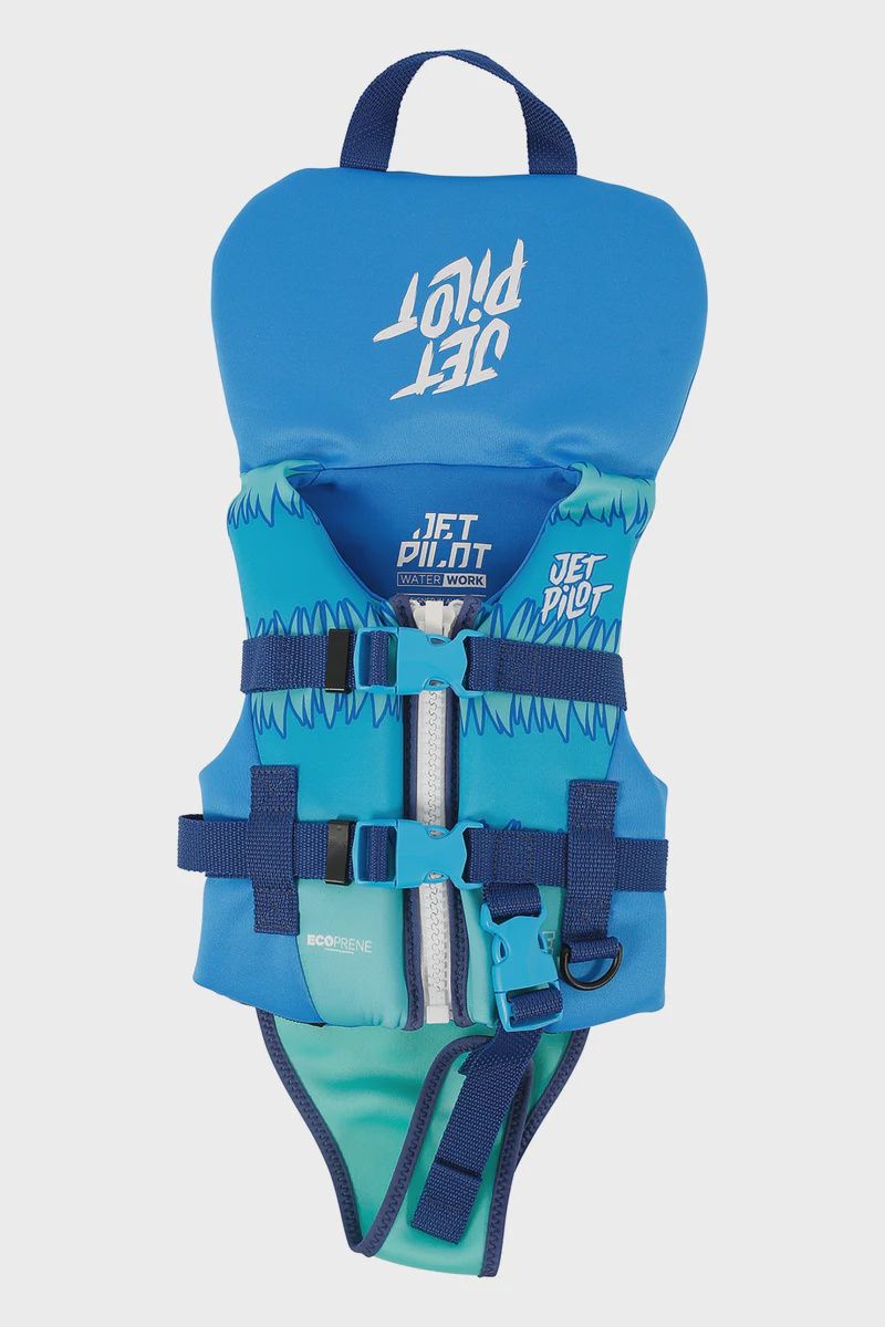 JETPILOT THE CAUSE INFANT F/E ECO VEST SIZE 1-2 BLUE