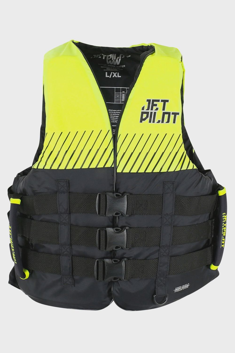 JETPILOT HELIUM F/E MENS NYLON VEST 2XL YELLOW