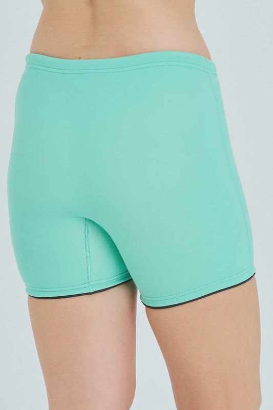JETPILOT PACER LADIES 5&quot; NEO SHORTS TEAL SIZE 10