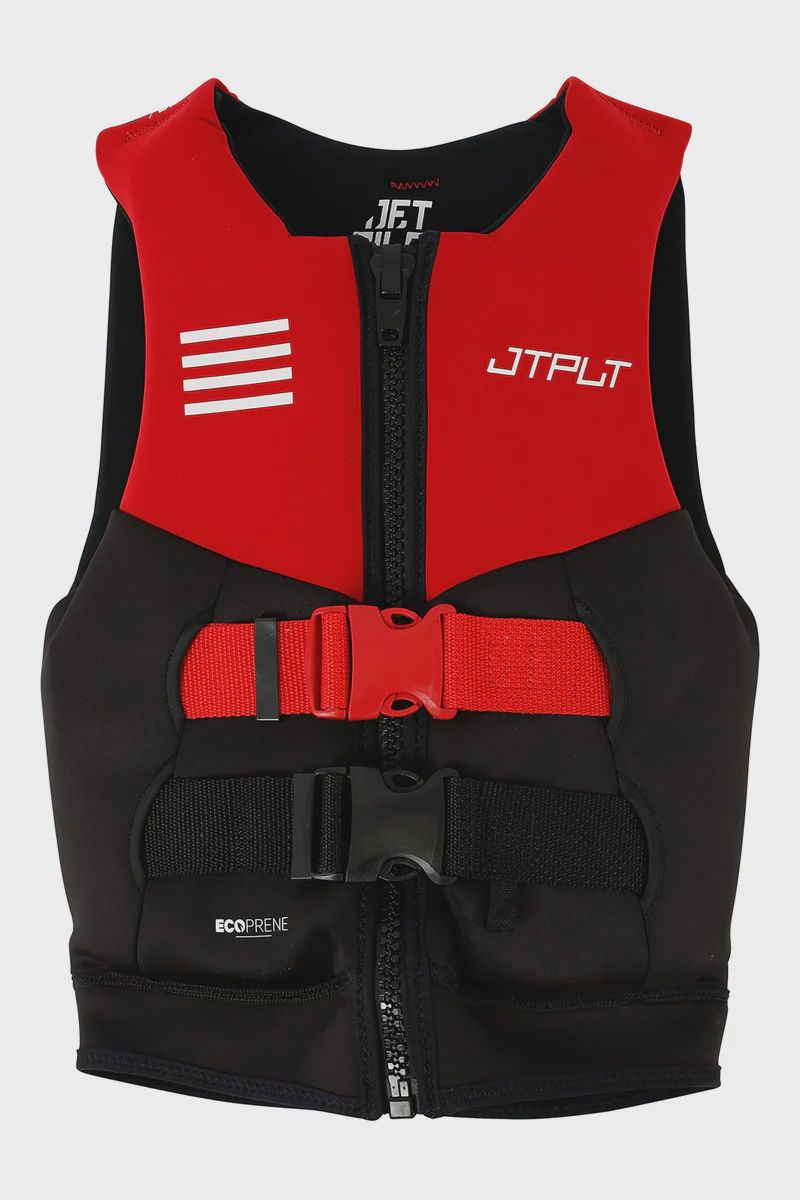 JETPILOT JA24211C CAUSE  F/E YOUTH ECO VEST RED 8-10