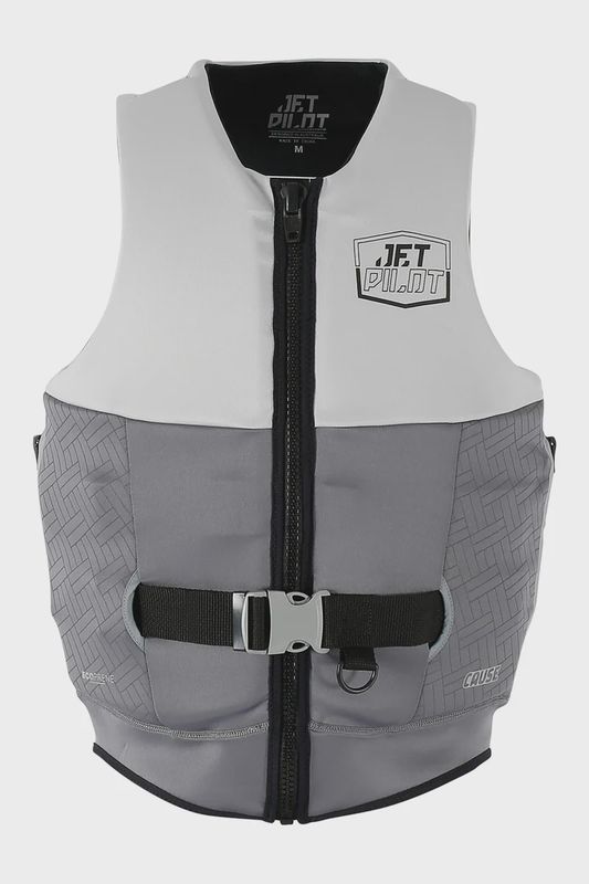 JETPILOT JA24218 GRY 005 CAUSE MENS S-GRIP F/E ECO VEST GREY SML