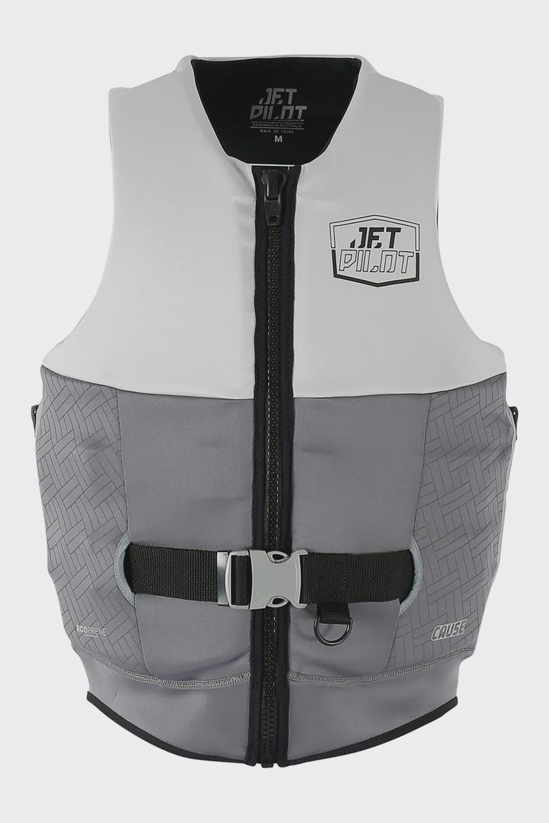 JETPILOT JA24218 GRY 015 CAUSE MENS S-GRIP F/E ECO VEST GREY XL
