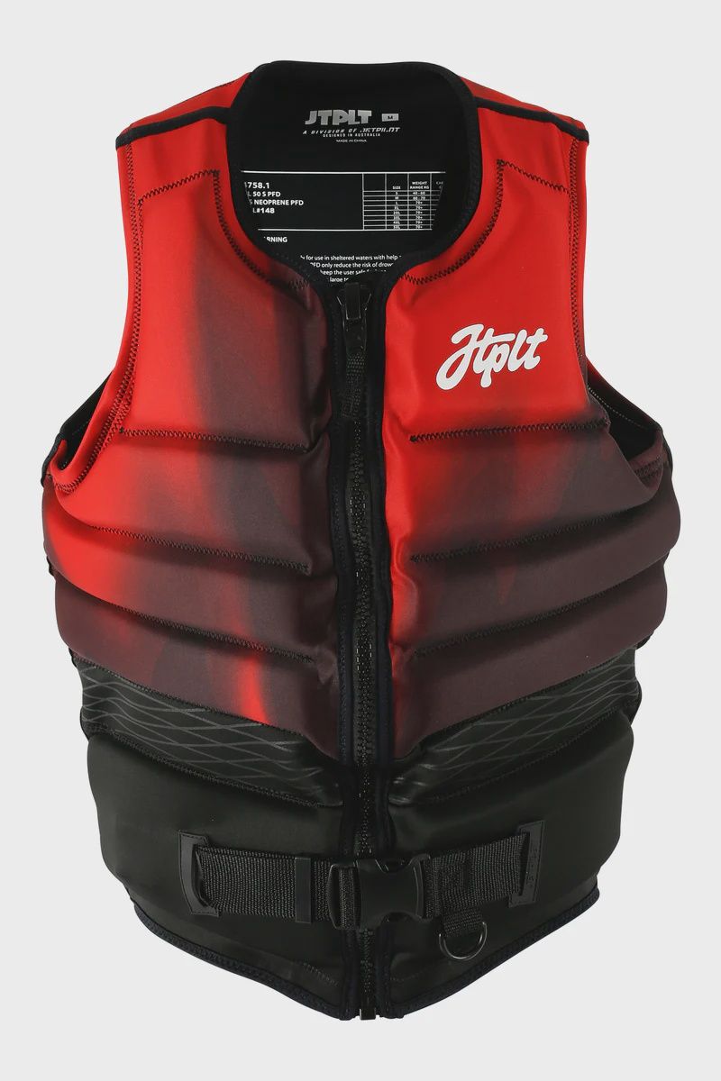 JETPILOT JA24248 RED 017 PHASE HYPERFLEX ECO VEST RED 2XL