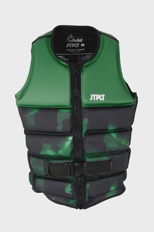 JETPILOT JA24296 GRN-015 RAPH X1 MENS F/E ECO VEST GREEN XL