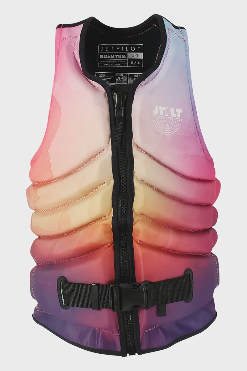 JETPILOT JA24304 MULTI 067 QUANTUM F/E LADIES ECO VEST MULTI 10